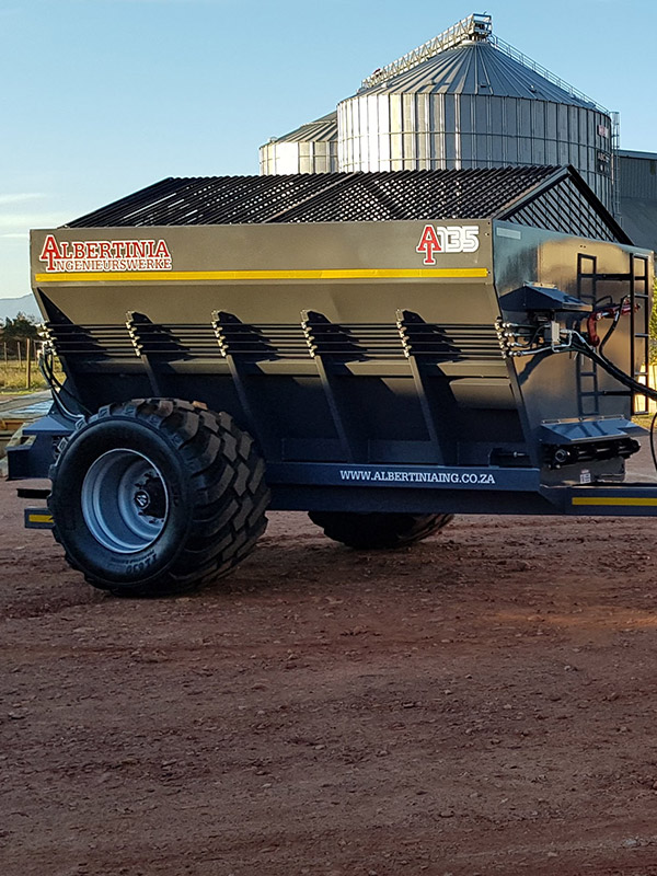 ai-135-spreader-multi-purpose-all-terrain-implement AI-135 Spreader Closeup