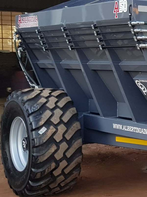 Albertinia Ingenieurswerke AI-50 Spreader/Strooier